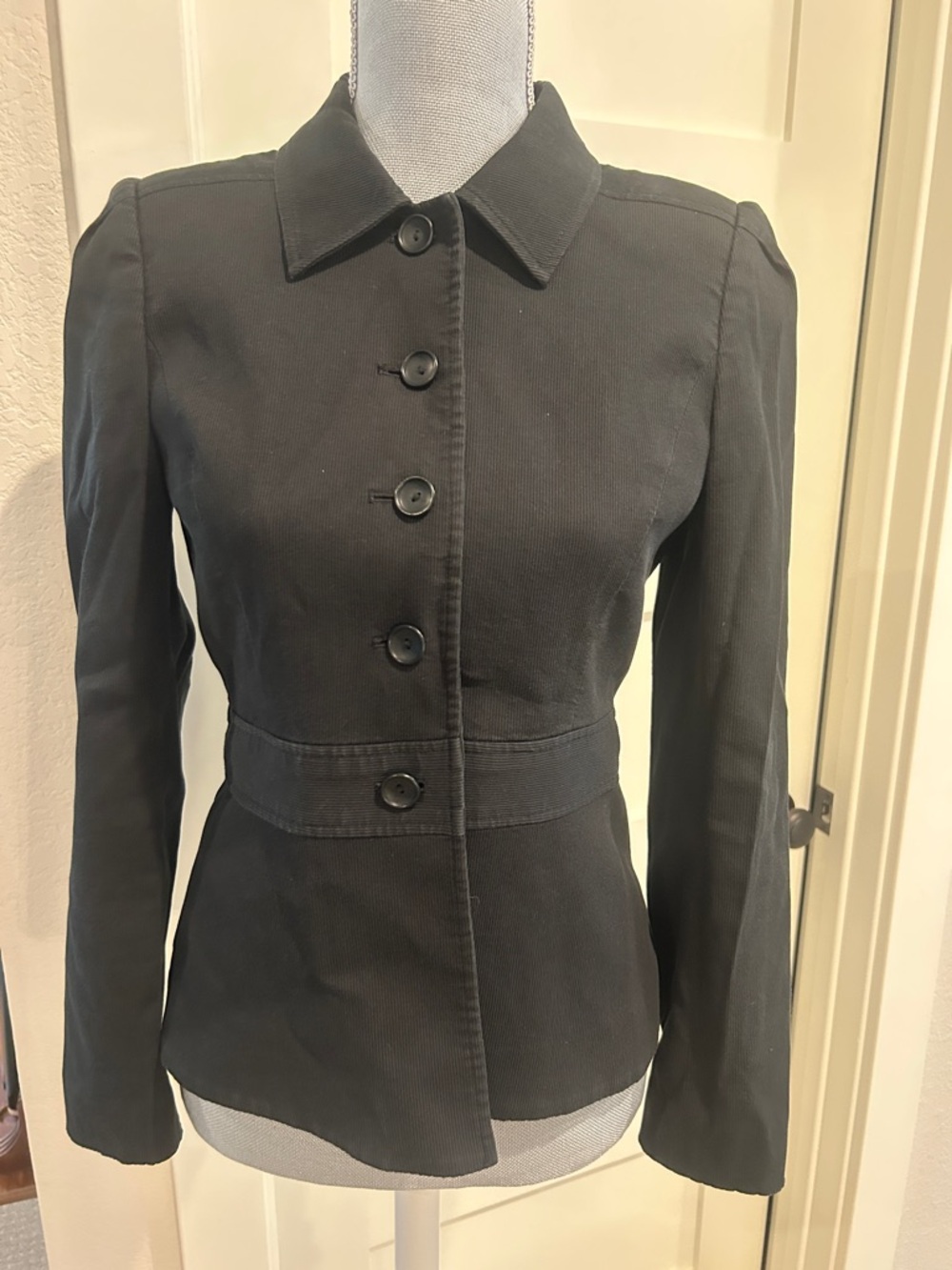 Oscar by Oscar de la Renta Petite Black Jacket